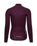 HOLOKOLO Langarm Radtrikot und Hose - STARLIGHT LADY W - Lila/Schwarz