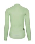 HOLOKOLO Langarm Radtrikot und Hose - PHANTOM LADY WINTER - Hellgrün/Schwarz