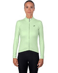 HOLOKOLO Langarm Fahrradtrikot für den Winter - PHANTOM LADY WINTER - Hellgrün