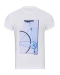 NU. BY HOLOKOLO Kurzarm Fahrrad-Shirt - DON'T QUIT II. - Weiß