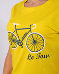 NU. BY HOLOKOLO Kurzarm Fahrrad-Shirt - LE TOUR LEMON II. - Gelb