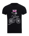NU. BY HOLOKOLO Kurzarm Fahrrad-Shirt - ICON LADY  - Schwarz