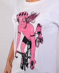 NU. BY HOLOKOLO Kurzarm Fahrrad-Shirt - WIND LADY - Weiß