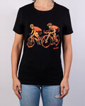 NU. BY HOLOKOLO Kurzarm Fahrrad-Shirt - JUST US - Schwarz