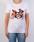 NU. BY HOLOKOLO Kurzarm Fahrrad-Shirt - JUST US - Weiß