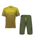HOLOKOLO MTB Radtrikot und Hose - FREEDOM MTB - Grün
