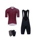 HOLOKOLO Fahrrad-Multipack - EYELET - bordeaux/Schwarz