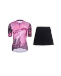 RIVANELLE kurzes Trikot und Rock - ROSESCAPE - Rosa/Lila/Schwarz