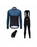 HOLOKOLO Fahrrad-Multipack - STRIPES WINTER - Blau/Schwarz