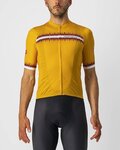 CASTELLI Kurzarm Radtrikot und Shorts - GRIMPEUR - Orange/Schwarz