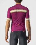 CASTELLI Kurzarm Radtrikot und Shorts - GRIMPEUR - Schwarz/bordeaux