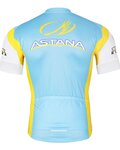 BONAVELO Kurzarm Radtrikot und Shorts - ASTANA - Schwarz/Blau/Gelb