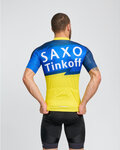BONAVELO Kurzarm Radtrikot und Shorts - SAXO BANK TINKOFF - Gelb/Blau/Schwarz