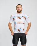BONAVELO Kurzarm Radtrikot und Shorts - AG2R LA MONDIALE - Schwarz/mehrfarbig