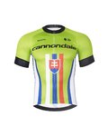 BONAVELO Kurzarm Radtrikot und Shorts - CANNONDALE SK - Schwarz/Grün