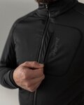 HOLOKOLO Fahrrad-Thermojacke - 2in1 WINTER - Schwarz