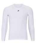 HOLOKOLO Langarm Fahrrad-Shirt - WINTER BASE LAYER - Weiß