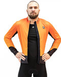 HOLOKOLO Fahrrad-Thermojacke - CLASSIC - Schwarz/Orange