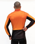 HOLOKOLO Fahrrad-Thermojacke - CLASSIC - Schwarz/Orange