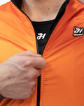 HOLOKOLO Fahrrad-Thermojacke - CLASSIC - Schwarz/Orange