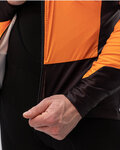 HOLOKOLO Fahrrad-Thermojacke - CLASSIC - Schwarz/Orange