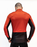 HOLOKOLO Fahrrad-Thermojacke - CLASSIC - Rot/Schwarz