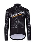 HOLOKOLO Fahrradjacke und Hose für den Winter - GRAFFITI - Schwarz/Weiß