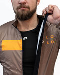 HOLOKOLO Fahrrad-Thermojacke - ELEMENT - Braun