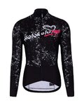 HOLOKOLO Fahrradjacke und Hose für den Winter - GRAFFITI LADY - Schwarz/Weiß