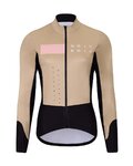 HOLOKOLO Fahrradjacke und Hose für den Winter - ELEMENT LADY - Schwarz/Braun/Beige