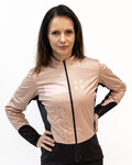 HOLOKOLO Fahrrad-Thermojacke - ELEMENT LADY - Braun/Beige