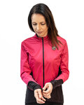 HOLOKOLO Fahrrad-Thermojacke - CLASSIC LADY - Rosa/Schwarz