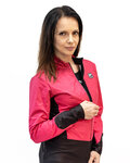 HOLOKOLO Fahrrad-Thermojacke - CLASSIC LADY - Rosa/Schwarz