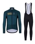 HOLOKOLO Fahrradjacke und Hose für den Winter - ELEMENT - Blau/Schwarz