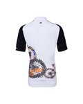 HOLOKOLO Kurzarm Radtrikot und Shorts - RIDERS KIDS - mehrfarbig/Weiß/Schwarz