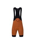 HOLOKOLO Kurzarm Radtrikot und Shorts - DRAGON - Orange/Braun/Hellgrün