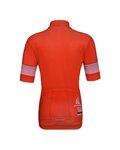 HOLOKOLO Kurzarm Radtrikot und Shorts - FLOW JUNIOR - Schwarz/Rot