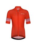 HOLOKOLO Kurzarm Radtrikot und Shorts - FLOW JUNIOR - Schwarz/Rot