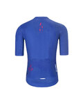 HOLOKOLO Kurzarm Radtrikot und Shorts - Set - Blau/Schwarz