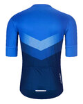 HOLOKOLO Kurzarm Radtrikot und Shorts - ARROW II - Blau/Schwarz