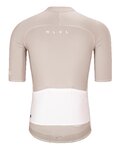 HOLOKOLO Kurzarm Radtrikot und Shorts - PERFORMANCE - Schwarz/Beige