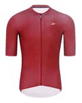 HOLOKOLO Kurzarm Radtrikot und Shorts - EYELET - bordeaux