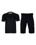 HOLOKOLO MTB Radtrikot und Hose - BLACK VIBE MTB - Schwarz
