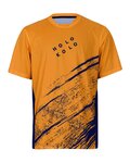 HOLOKOLO Kurzarm Fahrradtrikot - UNIVERSE MTB - Orange/Schwarz