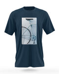 NU. BY HOLOKOLO Kurzarm Fahrrad-Shirt - DON'T QUIT - Blau