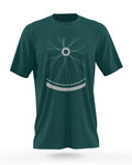 NU. BY HOLOKOLO Kurzarm Fahrrad-Shirt - RIDE THIS WAY - Blau