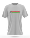NU. BY HOLOKOLO Kurzarm Fahrrad-Shirt - A GAME - Grau/mehrfarbig