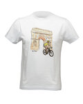 NU. BY HOLOKOLO Kurzarm Fahrrad-Shirt - LE TOUR PARIS - Weiß
