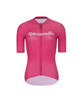 RIVANELLE Kurzarm Radtrikot und Shorts - DRAW UP  - Schwarz/Rosa