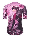 RIVANELLE kurzes Trikot und Rock - ROSESCAPE - Rosa/Lila/Schwarz